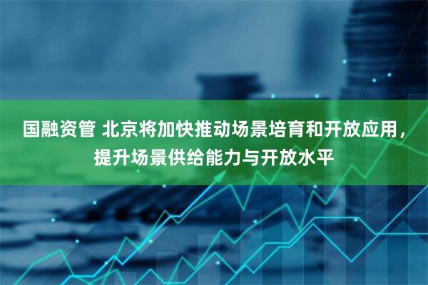 国融资管 北京将加快推动场景培育和开放应用，提升场景供给能力与开放水平